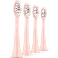 ORDO Sonic Replacement Toothbrush Heads - Pack of 4, Rose Gold