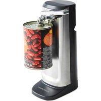 MORPHY RICHARDS 3-in-1 Electric Tin Can Opener - Silver & Black