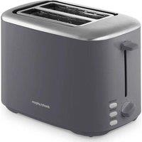 MORPHY RICHARDS Equip 222068 2-Slice Toaster - Grey, Silver/Grey