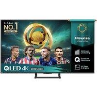 75 HISENSE A7Q QLED 4K Smart AI TV with Freely - 75A7QTUK, Black