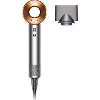 DYSON Supersonic Lite Hair Dryer - Nickel & Copper, Silver/Grey,Orange