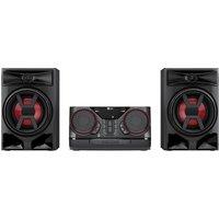 LG XBOOM CK43N Bluetooth Traditional Hi-Fi System - Black, Black
