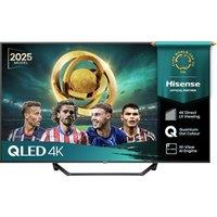 Hisense A7Q QLED 4K Smart AI TV with Freely - 43A7QTUK, Black