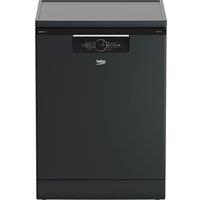 BEKO PowerIntense BDFN36540PA Full-size Dishwasher - Anthracite, Black