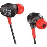 POWERA Gaming Earbuds for Nintendo Switch 2 - Black, Black,Red