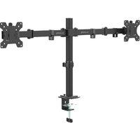 Groov-E GV-PC26-BK Dual Arm Tilt & Swivel 32" Monitor Desk Mount