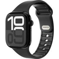 VONMAHLEN Classic Band 2 Apple Watch 40 - 42 mm Silicone Strap - Black, Black
