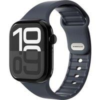 VONMAHLEN Classic Band 2 Apple Watch 40 - 42 mm Silicone Strap - Navy Blue, Blue
