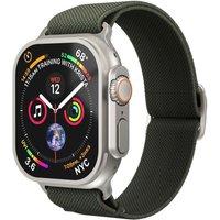 Vonmahlen Classic Nylon Loop Apple Watch 40-42 mm Strap - Olive, Green