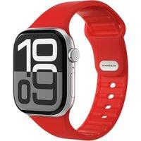 Vonmahlen Classic Band 2 Apple Watch 44 - 49 mm Silicone Strap - Firecracker, Red