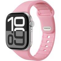 Vonmahlen Classic Band 2 Apple Watch 44 - 49 mm Silicone Strap - Cherry Blossom, Pink