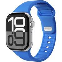 Vonmahlen Classic Band 2 Apple Watch 44 - 49 mm Silicone Strap - Sky Captain, Blue