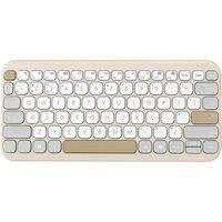 ASUS Marshmallow KW100 Wireless Keyboard - Oat, Cream
