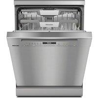 MIELE AutoDos G7040 SC Full-size WiFi-enabled Dishwasher - Clean Steel, Silver/Grey