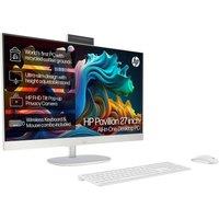 HP Pavilion 27-cr0046na 27 All-in-One PC - IntelCore? i7, 1 TB SSD, White, White