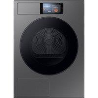 SAMSUNG Series 9 AI Home DV90F09F4SU1 9 kg Heat Pump Tumble Dryer - Dark Steel, Silver/Grey
