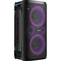 HISENSE Party Storm Bluetooth Megasound Party Speaker - Black, Black