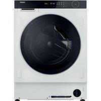 HAIER Series 8 HWB100B14858U1UK Integrated WiFi-enabled 10 kg 1400 Spin Washing Machine, White,Black