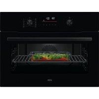 AEG 6000 CombiQuick OK6NK40K Built-in Combination Microwave - Black, Black