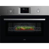 AEG 6000 CombiQuick OK6NK40M Built-in Combination Microwave - Stainless Steel, Stainless Steel