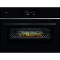 AEG 8000 MealAssist TK8NK721B Built-in Combination Microwave - Black, Black