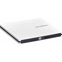 SANDSTROM SEDVDWH26 Ultra Slim External CD/DVD Writer - White
