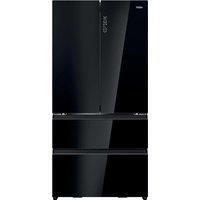 HAIER Series 7 HFR79F19DFGB Smart Fridge Freezer - Black, Black