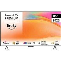 85" PANASONIC TV-85W95BEB Smart 4K Ultra HD HDR Mini LED TV, Black