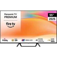 55" PANASONIC TV-55W95BEB Smart 4K Ultra HD HDR Mini LED TV, Black