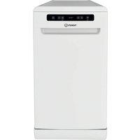 Indesit Push&Go IN2FD10CS70WUK Slimline Dishwasher - White, White