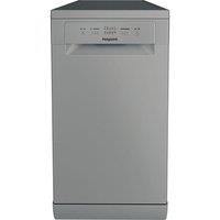 HOTPOINT HP2FE10CS90SUK Slimline Dishwasher - Silver, Silver/Grey