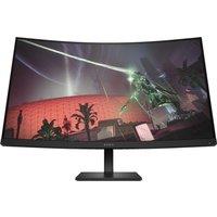 HP OMEN 32c Quad HD 31.5" LED Gaming Monitor - Black, Black