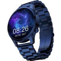 Noise NoiseFit Halo Plus Smart Watch - Elite Blue, Metal Strap, Blue
