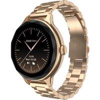 Noise NoiseFit Diva Smart Watch - Metallic Gold, Metal Strap, Gold