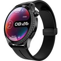 Noise NoiseFit Origin Smart Watch - Midnight Black with Black Silicone Band, Black