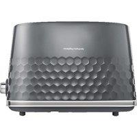 Morphy Richards Hive 220033 2-Slice Toaster - Grey, Silver/Grey