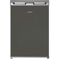 HOTPOINT Low Frost H55R1 112X UK Undercounter Fridge - Grey, Silver/Grey