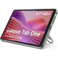 LENOVO Tab One 8.7" Tablet - 64 GB, Luna Grey, Silver/Grey