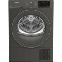 HOTPOINT C HD 93M GG UK 9 kg Heat Pump Tumble Dryer - Dark Grey, Silver/Grey
