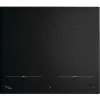 HISENSE Hi8 HI6443BSCWF 60 cm Electric Induction Smart Hob - Black, Black