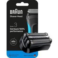 BRAUN Series 3 Electric Shaver ORIGINAL Replacement Head - Black, 21B