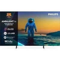 77 PHILIPS OLED810 OLED 4K HDR Ambilight Smart TV - 77OLED810/12, Black