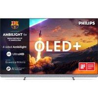 77 PHILIPS OLED910 OLED 4K HDR Ambilight Smart TV - 77OLED910/12, Black