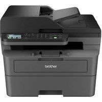 BROTHER MFCL2800DW Monochrome All-in-One Wireless Laser Printer with Fax, Black