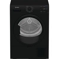 INDESIT C YD 92D BB UK 9 kg Heat Pump Tumble Dryer - Black, Black