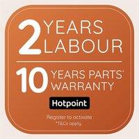 HOTPOINT HPG2 6513 XBR4UK No Frost American-Style Fridge Freezer - Dark Inox, Silver/Grey