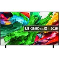 LG QNED85 QNED evo AI 4K HDR Smart TV 2025 - 86QNED85A6C, Black,Silver/Grey