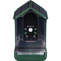 DENVER BFC-1200 Smart Camera Bird Feeder with Solar Roof - Green, Green