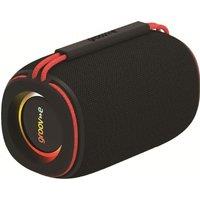 GROOV-E Wave Glow Portable Bluetooth Speaker - Black, Black