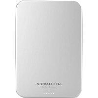 VONMAHLEN Evergreen Mag 5000 mAh Portable Magnetic Power Bank - White, White